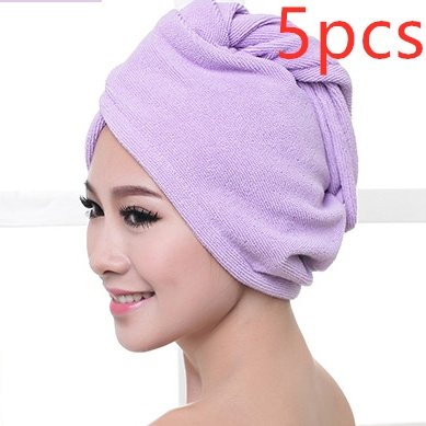 Women's Hair Dryer Cap - Absorbent Drying Towel