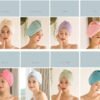 Women's Hair Dryer Cap - Absorbent Drying Towel