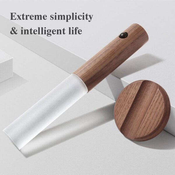 Magnetic LED Motion Sensor Night Light – Wood